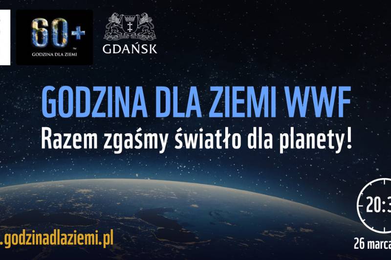 Wydarzenie: Godzina dla Ziemi w Gdańsku, Kiedy? 2022-03-26 20:30, Gdzie? 